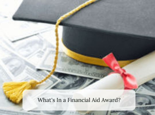 What's In a Financial Aid Award?