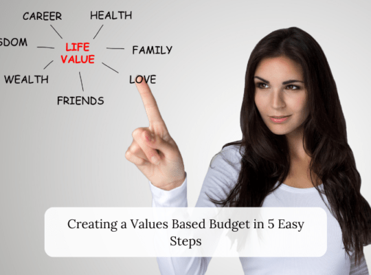 Creating a Values Based Budget in 5 Easy Steps